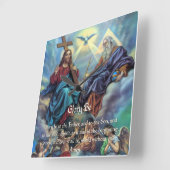 Doxologie - Glorie Vierkante Klok (Hoek)