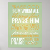 Doxologisch Poster (Voorkant)