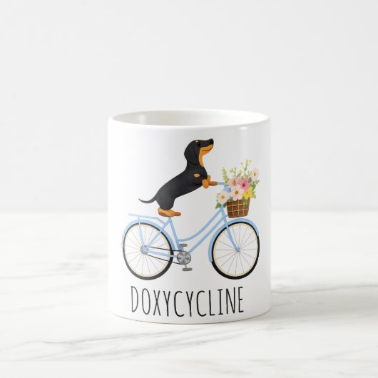 Doxycycline Apotheek Mok , Dachshund op Fiets, (Center)