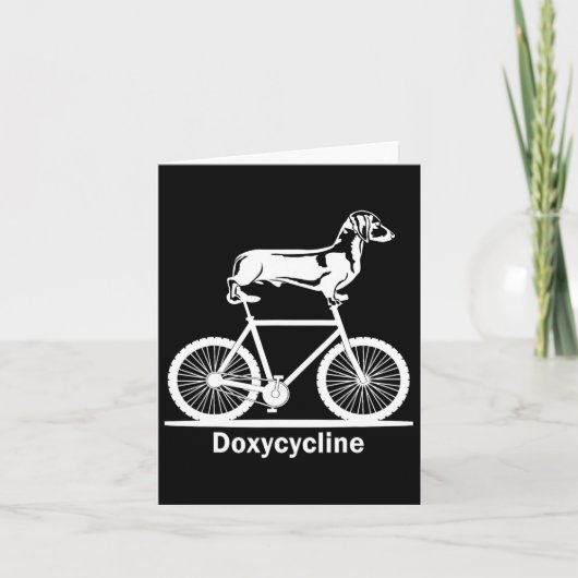 Doxycycline Apotheek Pun Grappige Veterinaire Apot Kaart (Voorkant)