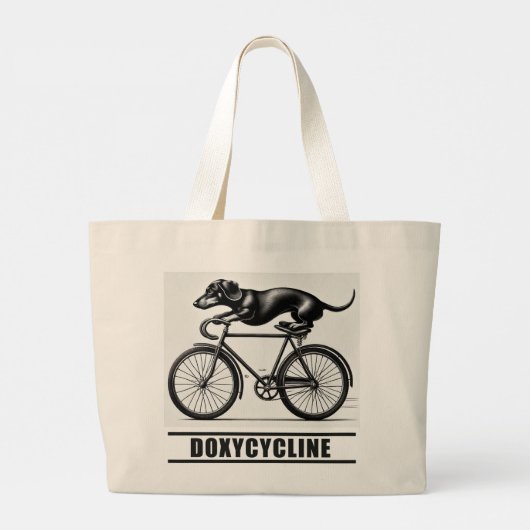 doxycycline grote tote bag (Achterkant)