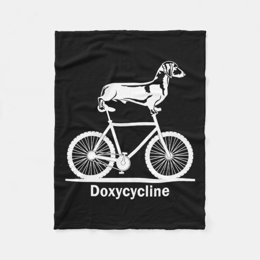 Doxycycline Pharmacy Pun Funny Veterinary Pharmaci Fleece Deken (Voorkant)