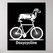Doxycycline Pharmacy Pun Funny Veterinary Pharmaci Poster (Voorkant)