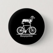 Doxycycline Pharmacy Pun Funny Veterinary Pharmaci Ronde Button 5,7 Cm (Voorkant)