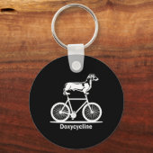 Doxycycline Pharmacy Pun Funny Veterinary Pharmaci Sleutelhanger (Voorkant)
