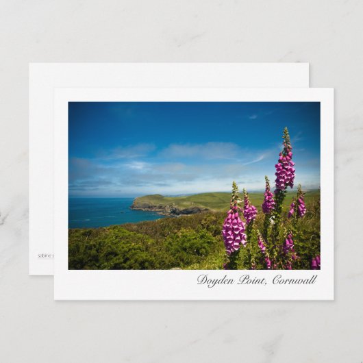 Doyden Point, Cornwall Briefkaart (Voorkant / Achterkant)
