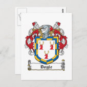 Doyle Family Crest Briefkaart (Voorkant / Achterkant)