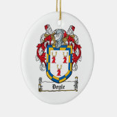 Doyle Family Crest Keramisch Ornament (Rechts)
