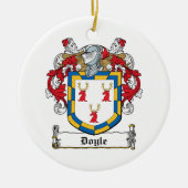 Doyle Family Crest Keramisch Ornament (Voorkant)