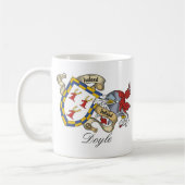 Doyle Family Crest Koffiemok (Links)