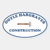 Doyle Hargrave Constructie Sticker (Voorkant)