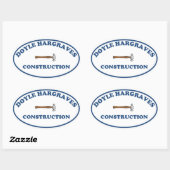 Doyle Hargrave Constructie Sticker (Vel)