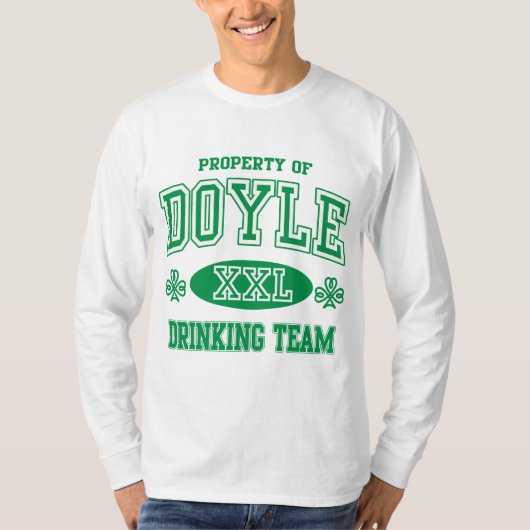 Doyle Irish Drink Team T-shirt (Voorkant)
