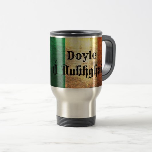 Doyle Irish Flag Reisbeker (Voorkant rechts)