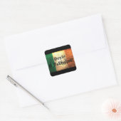 Doyle Irish Flag Vierkante Sticker (Envelop)
