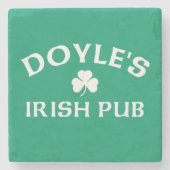 Doyles Ierse Pub Stenen Onderzetter (Voorkant)