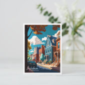 Doylestown Pennsylvania USA vintage reizen Briefkaart (Staand voorkant)