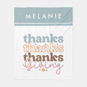 Dozen Brownies Fleece Deken (Voorkant)