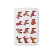 Dozen Dala's Bath Mat (Voorkant Verticaal)