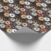 Dozen Donuts herhalen Cadeaupapier (Hoek)