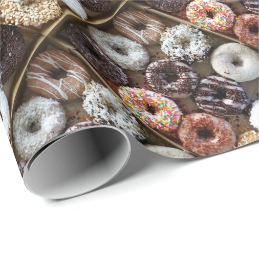 Dozen Donuts herhalen Cadeaupapier (Rol Hoek)