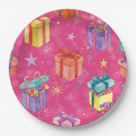 Dozen met Snoepjes, door Natasha Us Papieren Bordje