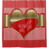 Dozen van Harten Douchegordijn (Voorkant)