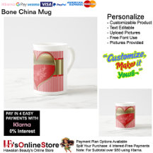 Dozen van Hearts Bone Specialty China Mok