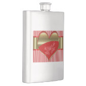 Dozen van Hearts Classic Flask Flacon (Rechts)
