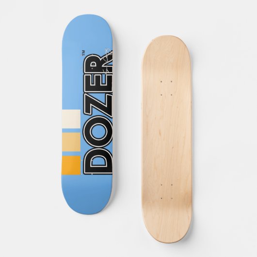 Dozer™ Cummings Squares Skateboard (Voorkant)
