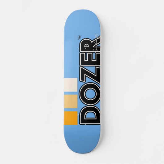 Dozer™ Cummings Squares Skateboard (Voorkant)