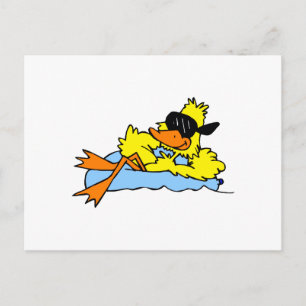 Dozer Duck Briefkaart