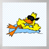 Dozer Duck Poster (Voorkant)