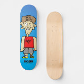 Dozer™ Ferry Cartoon Persoonlijk Skateboard (Voorkant)