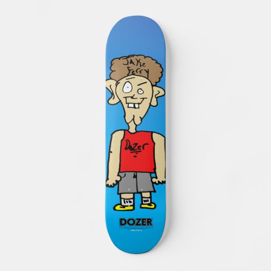 Dozer™ Ferry Cartoon Persoonlijk Skateboard (Voorkant)