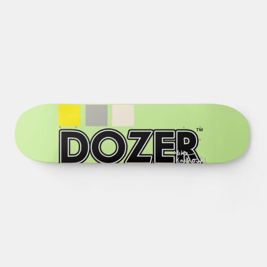 Dozer™ Karlnoski Squares Persoonlijk Skateboard (Horizontaal)