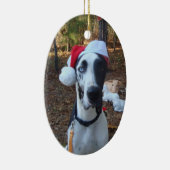 Dozer Kerstversiering Keramisch Ornament (Rechts)