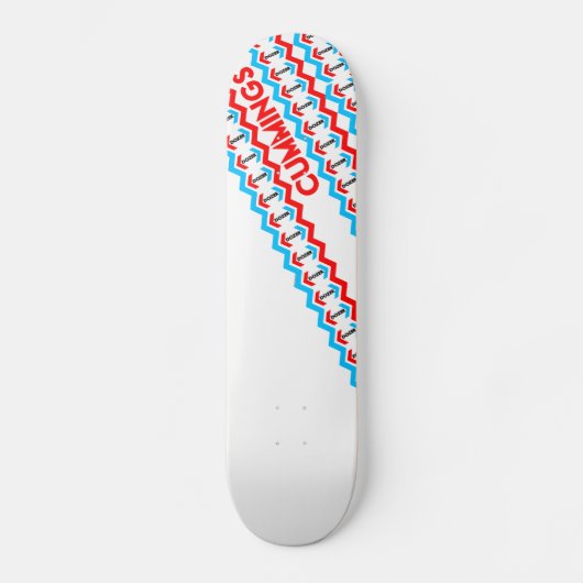 Dozer™ Spencer Cummings Red's & Blue's Deck Persoonlijk Skateboard (Voorkant)