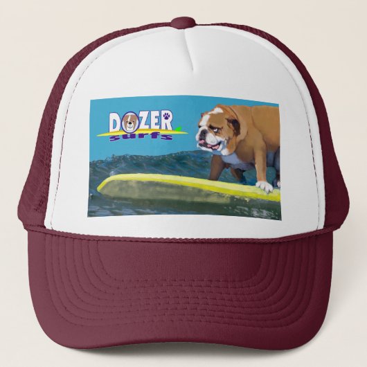 Dozer Surfs Pet (Voorkant)