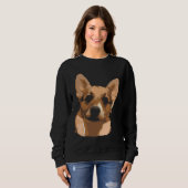 Dozer The Corgi Trui (Voorkant volledig)
