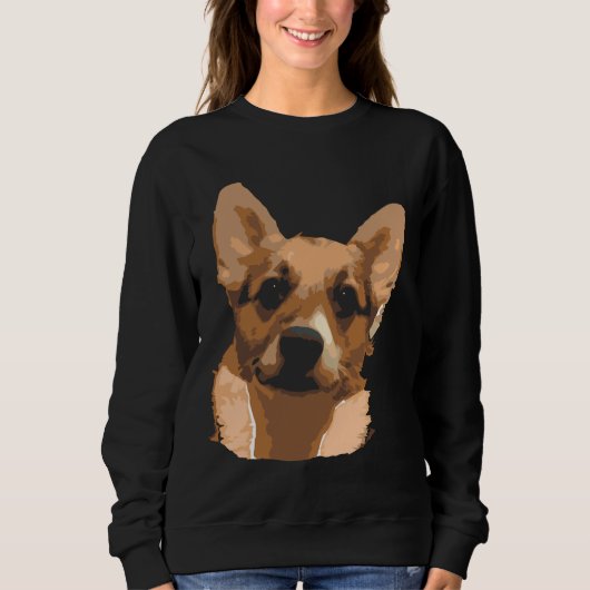 Dozer The Corgi Trui (Voorkant)