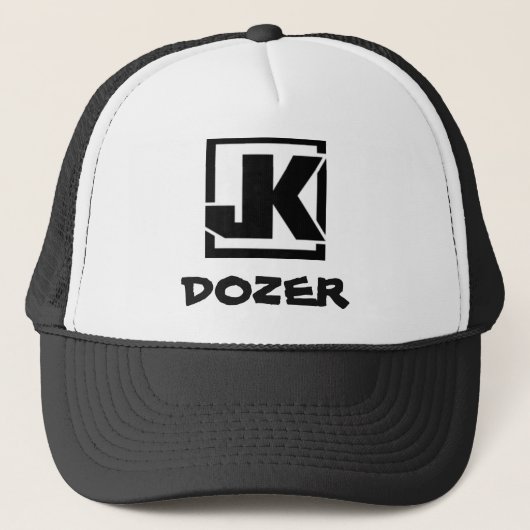 Dozer Trucker Hat Trucker Pet (Voorkant)