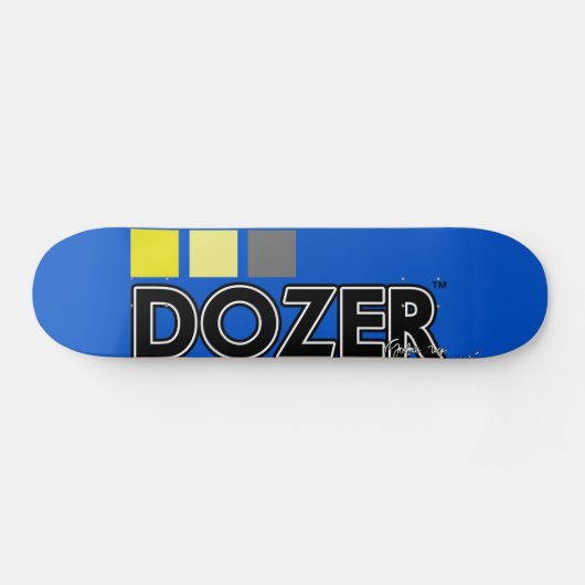 Dozer™ Woj Squares Skateboard (Horizontaal)