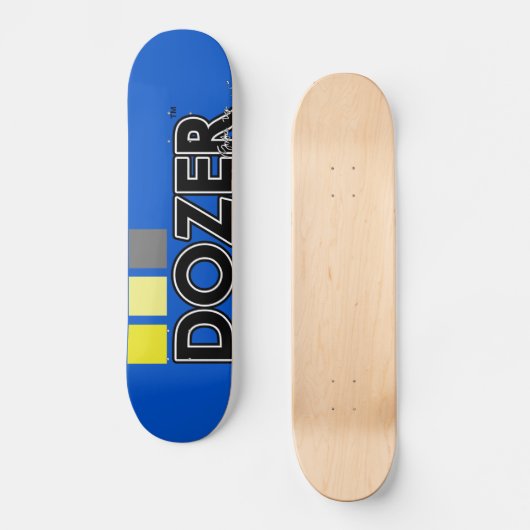 Dozer™ Woj Squares Skateboard (Voorkant)