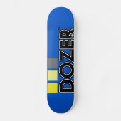 Dozer™ Woj Squares Skateboard (Voorkant)