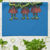Dozijnspeelders voor Burns Supper Schots Theedoek (Gevouwen)