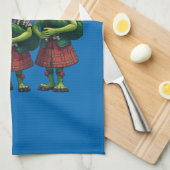 Dozijnspeelders voor Burns Supper Schots Theedoek (Quarter Fold)