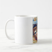 Dozing Cat en Baby Cat, Louis Wain Koffiemok (Links)