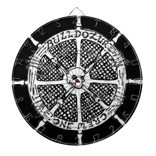 Dozurcrew dartboard dartbord (Voorkant)