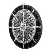 Dozurcrew dartboard dartbord (Voorkant Rechts)